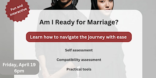 Primaire afbeelding van Am I Ready for Marriage  Workshop