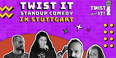 عرض ستاند أب كوميدي بالعربي في مدينة  Stuttgart لفريق Twist It Comedy