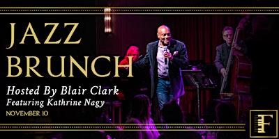 Primaire afbeelding van JAZZ BRUNCH hosted by Blair Clark HOLIDAY EDITION