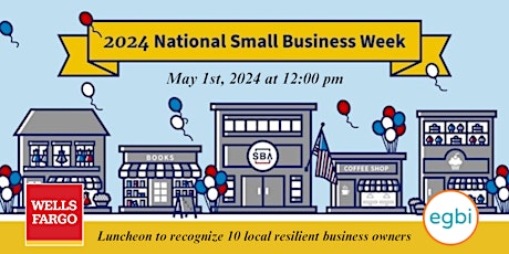 Special Small Business Week Presentation and Luncheon