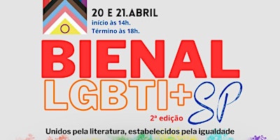 Imagem principal do evento BIENAL LGBTI+ SP (2ª EDIÇÃO)