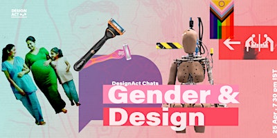 Imagem principal do evento DesignAct Chats April: Gender & Design