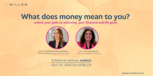 Free Financial Wellness Webinar - My Definition of Wealth primary image