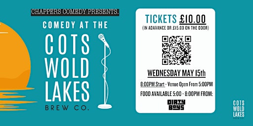 Hauptbild für Comedy at the Cotswold Lakes Brew Co - May