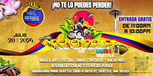 INDEPENDENCIA DE COLOMBIA SEATTLE 2024 primary image