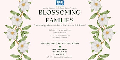 Primaire afbeelding van Blossoming Families: Celebrating Moms-to-Be & Families in Full Bloom!