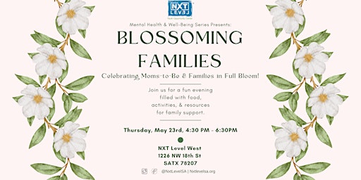 Imagen principal de Blossoming Families: Celebrating Moms-to-Be & Families in Full Bloom!