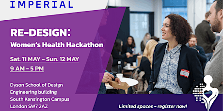 REDESIGN: Women's Health Hackathon - An Imperial College Event