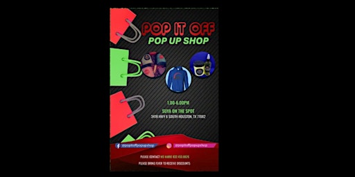 Imagem principal do evento POP IT OFF POP UP SHOP