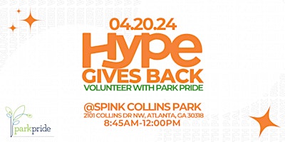 Primaire afbeelding van HYPE Gives Back! - Volunteer with Park Pride