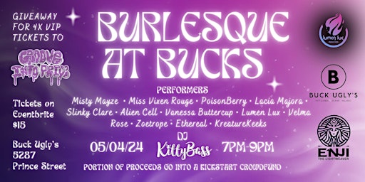 Burlesque at Bucks primary image