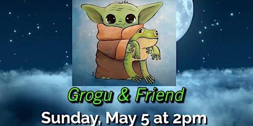 Brush Strokes of Joy: Grogu & Friend primary image