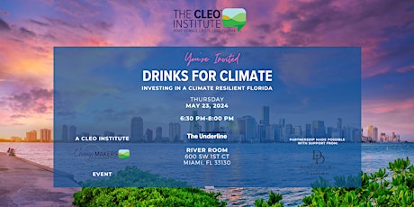 Imagem principal do evento Drinks For Climate