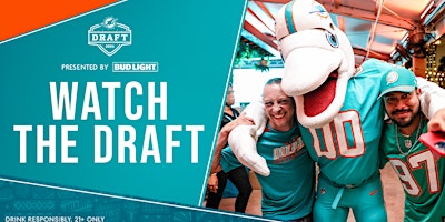 Draft Watch Party With The Miami Dolphins at PIER 5 primary image