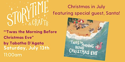 Image principale de Storytime with Tabatha D'Agata, 'TWAS THE MORNING BEFORE CHRISTMAS EVE