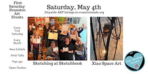 Primaire afbeelding van First Saturday Evanston Art Events