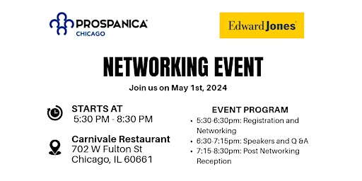 Edward Jones Networking Event primary image