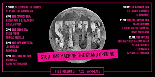 Imagem principal de Stud Time Machine!