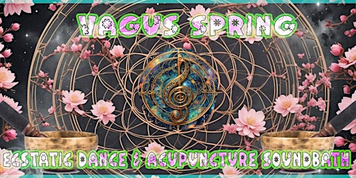 Primaire afbeelding van VAGUS SPRING: Full Moon Circle, Ecstatic Dance &Sound-bath w Acupuncture