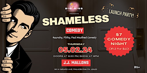 Primaire afbeelding van Shameless Comedy "Launch Party"