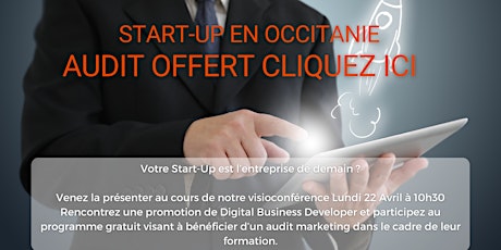 Start-Up :  Obtenez  votre audit Marketing & Commercial