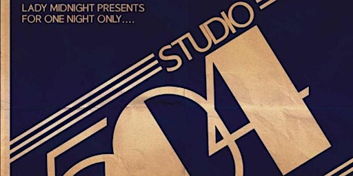 Primaire afbeelding van STUDIO 504, a night of Disco Fantasy @ The Allways Cabaret Club