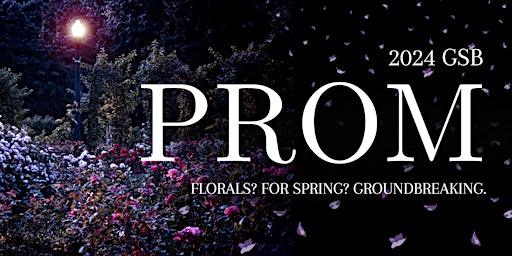 Imagem principal do evento GSB Prom | Floral Formal