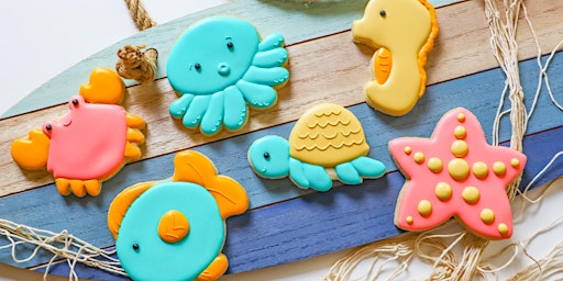 Imagem principal do evento Confections by Charlee - Under the Sea cookie decorating class