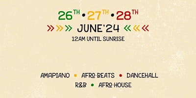 Image principale de Afro Wave After Party - 3 Day Pass