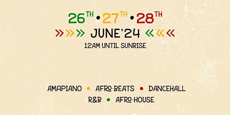 Afro Wave After Party - 3 Day Pass