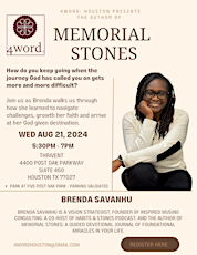 4word: Houston Presents Memorial Stones