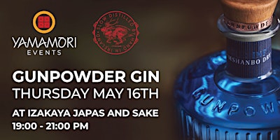 Gunpowder Gin Tasting at Dublin / Yamamori Izakaya primary image
