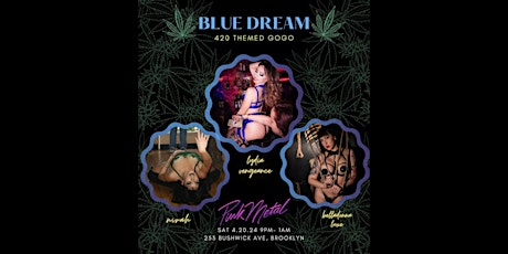 Blue Dream: a 420 themed gogo party