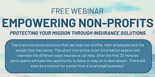 Primaire afbeelding van Empowering Non-Profits: Protecting Your Mission Through Insurance Solutions