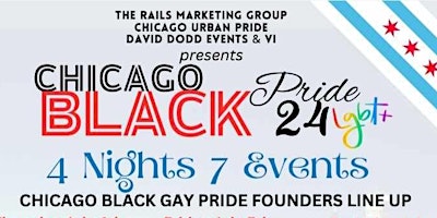 CHICAGO BLACK PRIDE FOUNDER'S WEEKEND PASS primary image