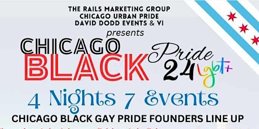 CHICAGO BLACK PRIDE FOUNDER'S WEEKEND PASS  primärbild