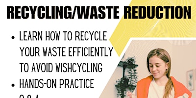 Imagem principal do evento Recycling/Waste Reduction Workshop