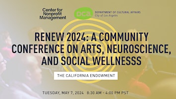 Imagem principal do evento RENEW 2024: Community Conference on Arts, Neuroscience, & Social Wellness