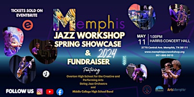 Memphis Jazz Workshop Spring Showcase and Fundraiser  primärbild