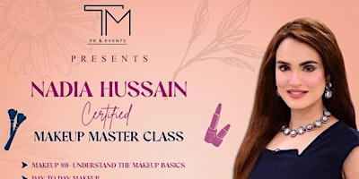 Nadia Hussain Makeup Master Class primary image