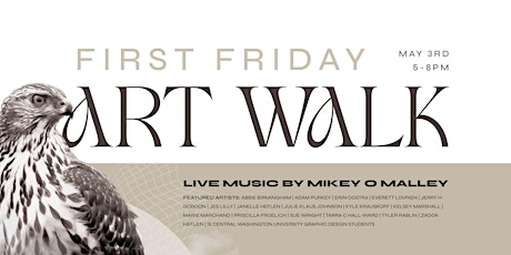 May First Friday Art Walk | Winged Wonders Opening Exhibit
