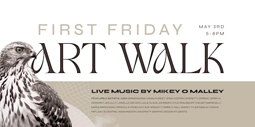 Immagine principale di May First Friday Art Walk | Winged Wonders Opening Exhibit 