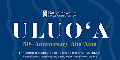 Imagem principal do evento Uluo'a 'Aha