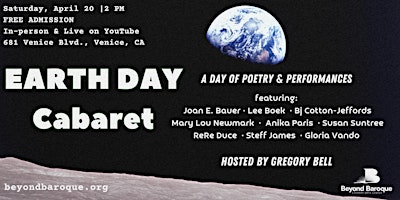 Image principale de Earth Day Cabaret