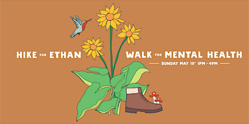 Imagem principal do evento "Hike for Ethan" a Community Walk for Mental Health Awareness