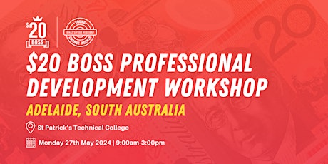 $20 Boss Funded Professional Development Workshop | Adelaide SA