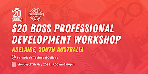 $20 Boss Funded Professional Development Workshop | Adelaide SA