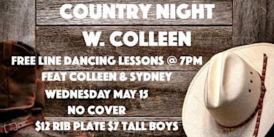 Country Night w. Colleen primary image