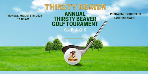 Immagine principale di ANNUAL THIRSTY BEAVER GOLF TOURNAMENT 