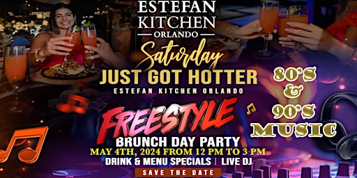 Estefan Kitchen Orlando Freestyle Brunch Day Party  primärbild
